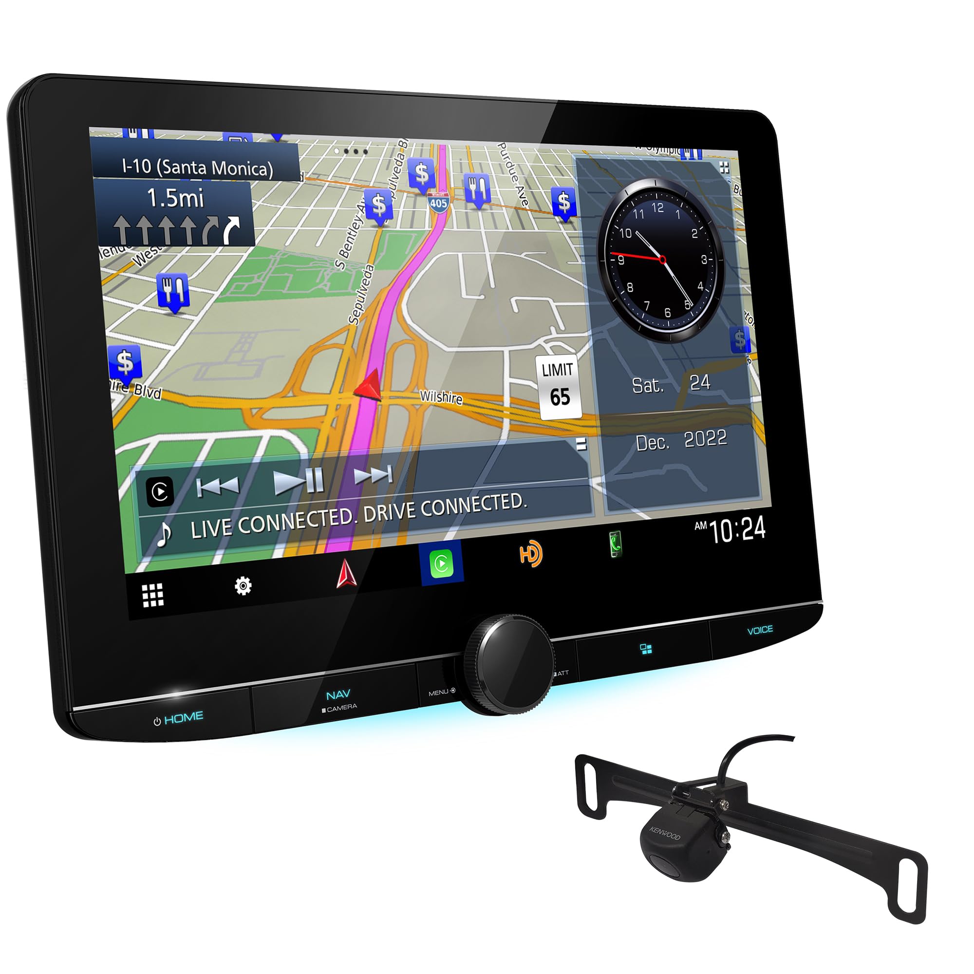 Amazon.com: KENWOOD eXcelon Reference DNR1007XR 10.1